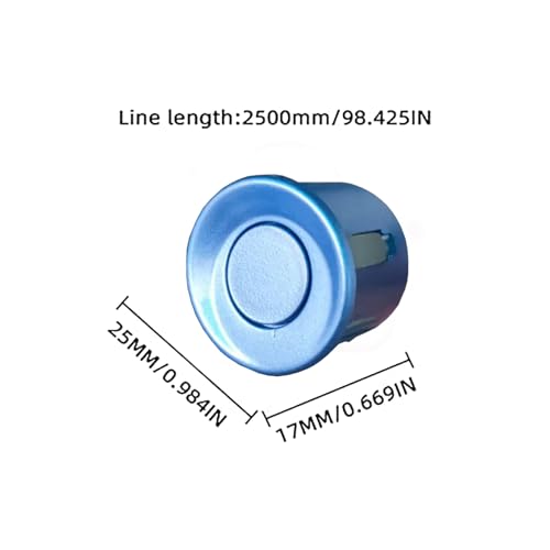 Parking Sensor Kit LCD (Light Blue)
