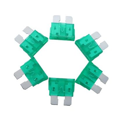 100 Pack Auto Fuses 30 AMP ATC (30 AMP)