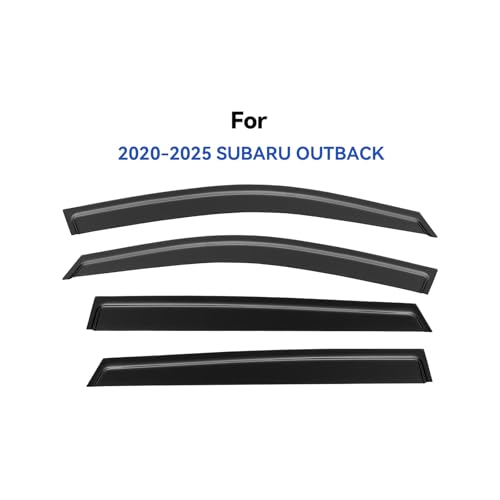Window Visors Rain Guards for 2020 2021 2022 2023 2024 2025 Subaru Outback (2020-2025 Subaru Outback)