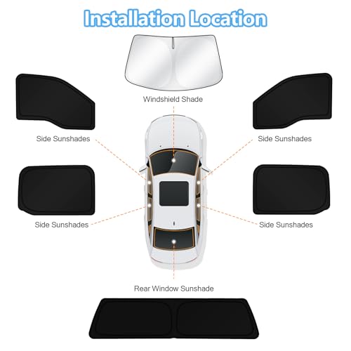 Car Window Shades for Ford F150 2015 (FOR | F150 2015-2020 (6pcs))
