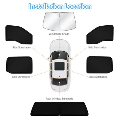 Car Window Shades for Ford F150 2015 (FOR | F150 2015-2020 (6pcs))