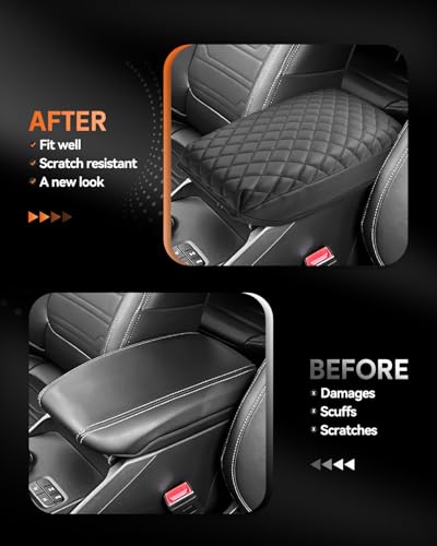 for Ford Ranger 2024 (Ranger 2024-2026 Thickened Black Leather Square)