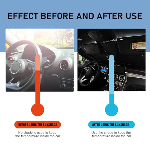 2025 Upgraded Car Windshield Sun Shade Umbrella