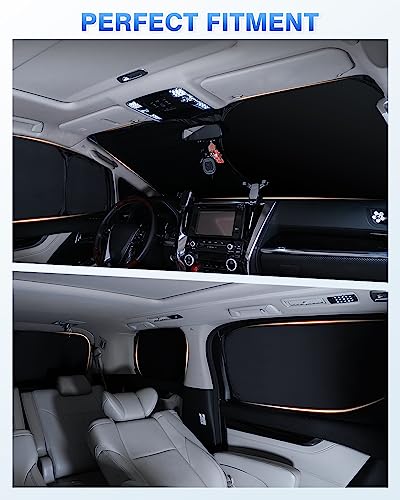 Windshield Sun Shade for 2020 (Toyota Highlander 2020-Present)