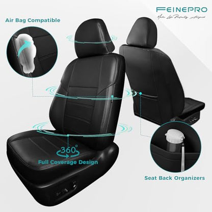 Custom Seat Covers for Toyota Camry 2012 (Black / 2012-2017 Camry SE/XSE/SE Sport)