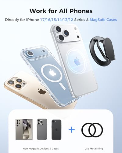 for MagSafe Phone Grip (Dark Gray)