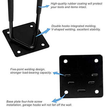 Garage Hook Hangers 2 Pcs