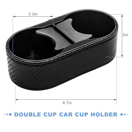 Car Cup Holder (Carbon Fiber)