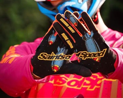 Bomber Dirt Bike Gloves (Small)