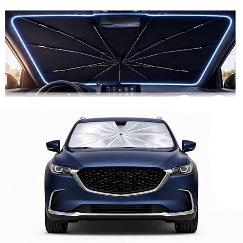 Car Windshield Sun Shade Umbrella for Mazda CX (For Mazda CX-9 2016-2023)