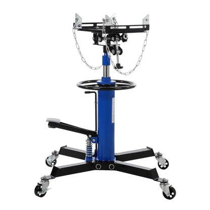Hydraulic Transmission Jack 1100 LBS Capacity 33.8" (1100 lbs / Blue)