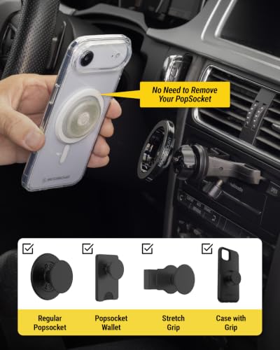 CD Player Phone Mount with MagSafe (CD Slot / 1 Pack)