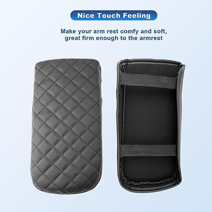 2024 2025 Trax Center Console Cover for 2024 2025 Chevy Trax Armrest Cover Middle Console Pad Arm Rest Cover 2024 Trax 2025 Accessories (Black)