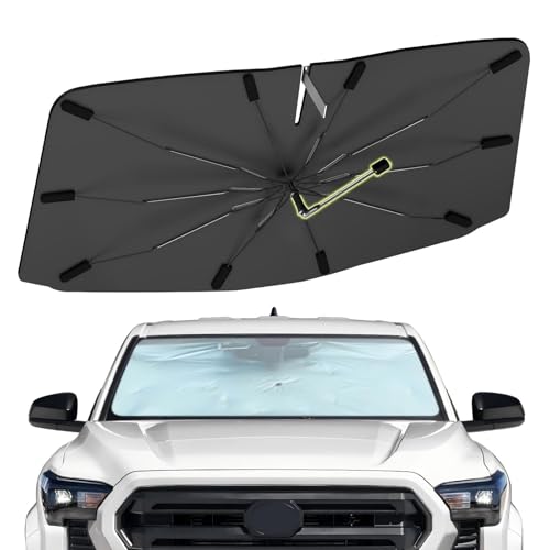 Windshield Sun Shade Umbrella for Toyota Tacoma 2016 (Fit for Toyota Tacoma 2016-2026)