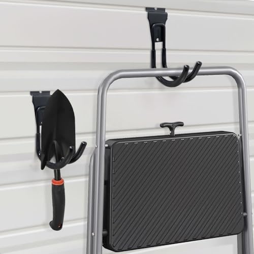Slatwall Hooks Heavy Duty Large J Slat Wall Accessories (Large J Hooks 10pc)