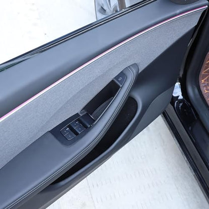 Door Side Storage Box for Tesla Model 3 Highland 2024 (Door Storage Box_Front Door_ABS)