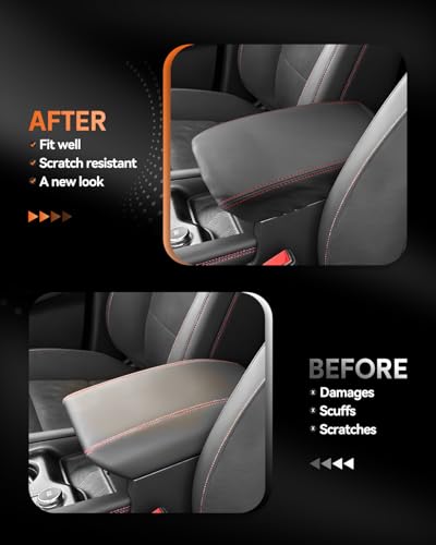 for 2025 2026 Ford Explorer Center Console Cover Armrest Box Cover for Explorer 2020 2021 2022 2023 2024 2025 Accessories Console Arm Rest Protector (Explorer 2020-2026)
