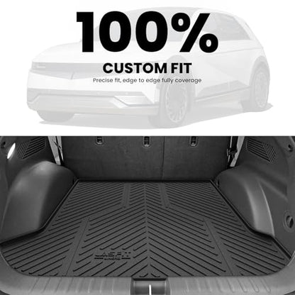 Floor Mats for Hyundai Ioniq 5 Unmovable Console 2024 2023 2022