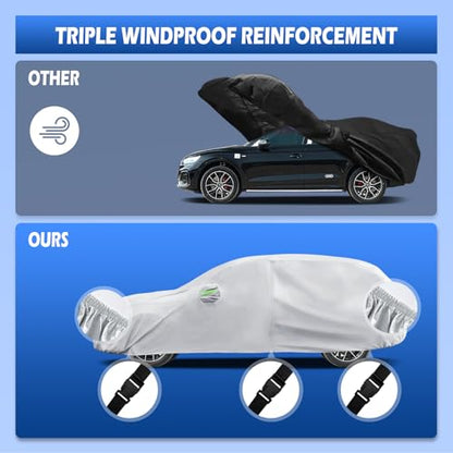 Car Cover Multi (Silver / Custom Fit for Audi Q5/ SQ5)