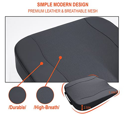 Car Seat Cushion (Classic Black)