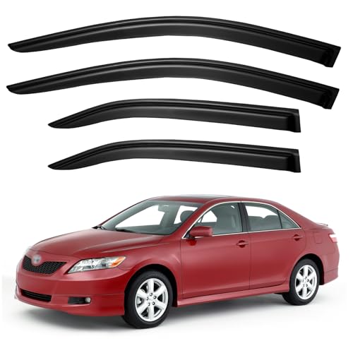 Window Visors Rain Guards for 2007 2008 2009 2010 2011 Toyota Camry Sedan (2007-2011 toyota Camry)