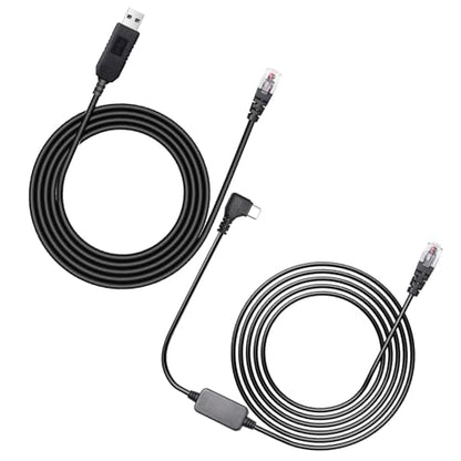 USB C to RJ11 & USB to RJ11 Radar Detector Cable for Escort Uniden & More (USB)
