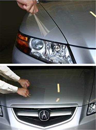 12 by 48 Inches Self Adhesive Headlight (Clear)