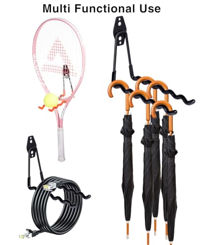 Tennis Racket Storage Hanger (Black)