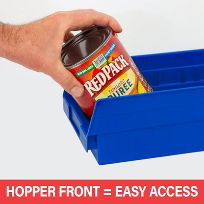 30130 Heavy Duty Plastic Shelf Bins (Yellow / Bin Box)
