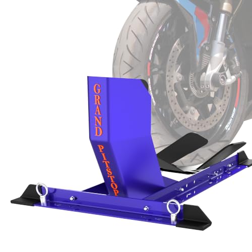Universal Wheel Chock for Motorcycle Stand for Trailer Completely Adjustable Detachable Foldable Wheel Chock (Wheel Chock)