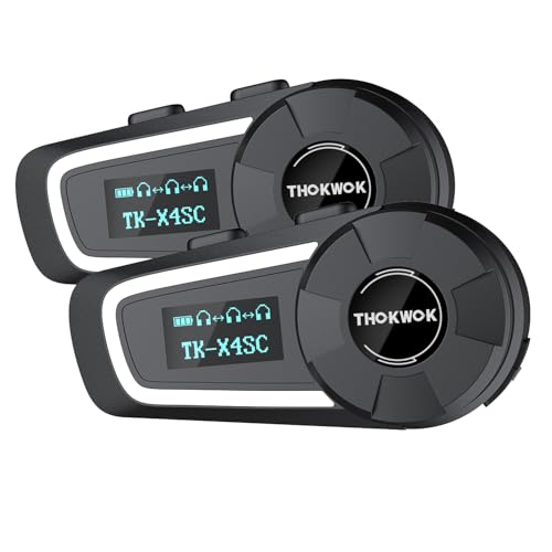 Helmet Bluetooth Headset (TK-X4SC Double Pack)