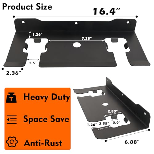 Heavy Duty Weed Eater Hanger (Black Weed Eater Hanger)