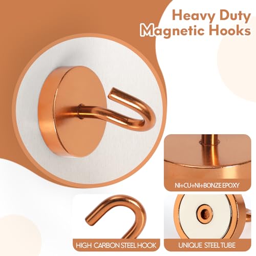 Magnetic Hooks Steel Tube Design for Cruise (Bronze / 130lb Magnetic Hooks)