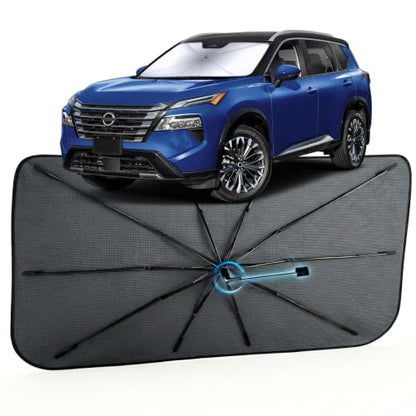 Car Windshield Sun Shade for Nissan Rogue 2021 (Fit for Nissan Rogue 2021-2026)