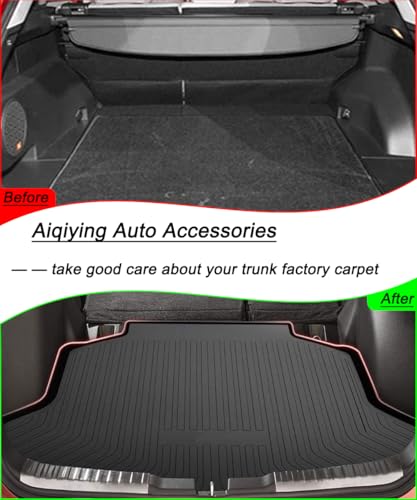 All Weather TPO Cargo Liners Trunk Mats Custom (1）For Honda CRV（2007-2016 ）Trunk Mats)