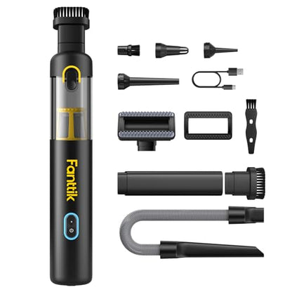 Slim V8 APEX Cordless Car Vacuum & Air Duster (Black)