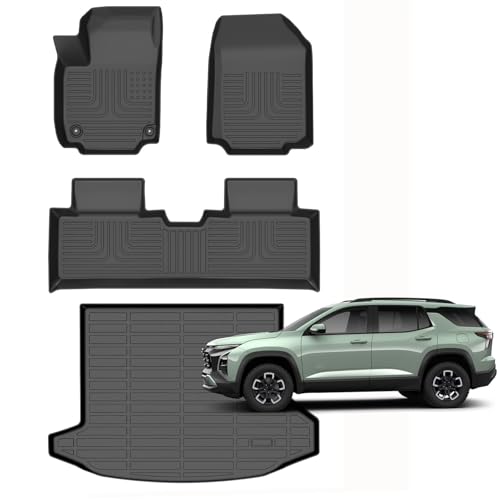 for Chevrolet Equinox&GMC Terrain Floor Mats 2025 2026 2027 (14)For Equinox&GMC Terrain 2025-2027 Set)