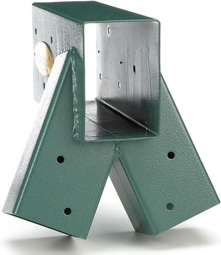 Easy 1-2-3 90° A-Frame Swing Set Bracket, Green (90° A-Frame Swing Set Bracket)
