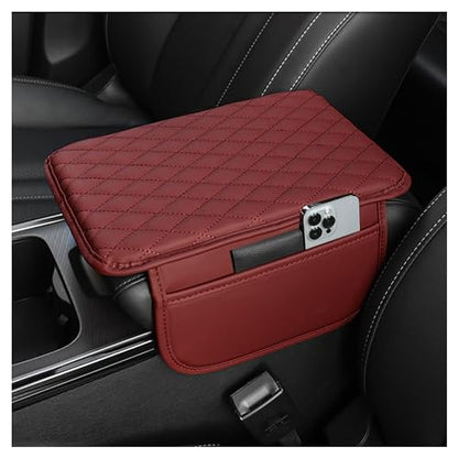 Upgraded Car Center Console Cover (Red)