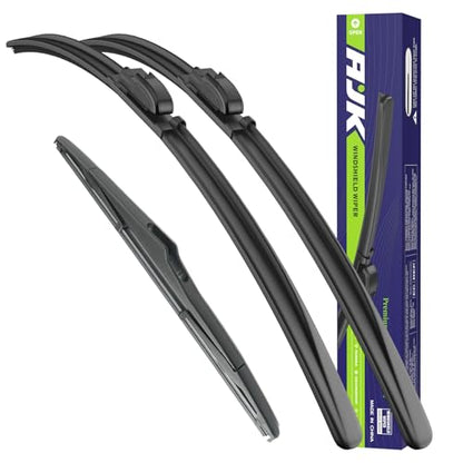 Wiper Blades for Jeep Wrangler JK 2007 (3 piece / 15+15+13)
