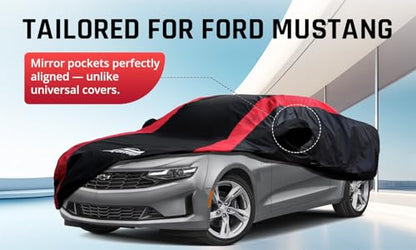 Camaro Car Cover Waterproof Custom Fit for Chevy Camaro 2010 (Camaro 2010-2026)