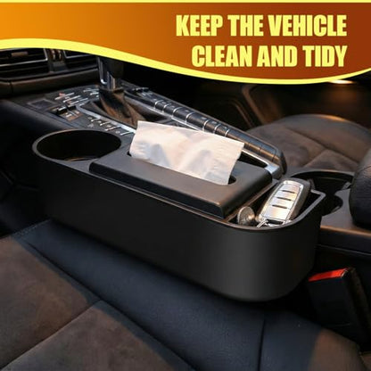 Car Seat Gap Filler Organizer (Black)