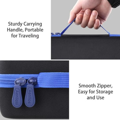 Hard Case for HULKMAN Alpha85 Jump Starter (Black+Blue / for Alpha85/85S/Pro)