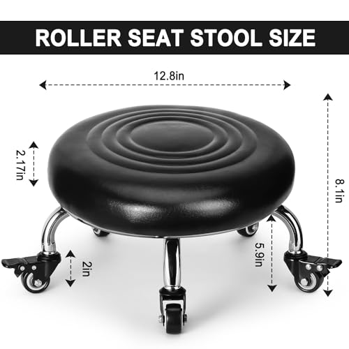 Low Rolling Stool (Style 2)