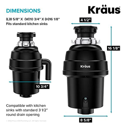 Kore Workstation 30 (Stainless Steel / 30 Inch / Sink and Garbage Disposal 1HP)