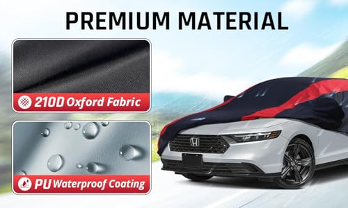 Accord Car Cover Waterproof Custom Fit for Honda Accord 1998 (Custom Fit - Honda Accord)