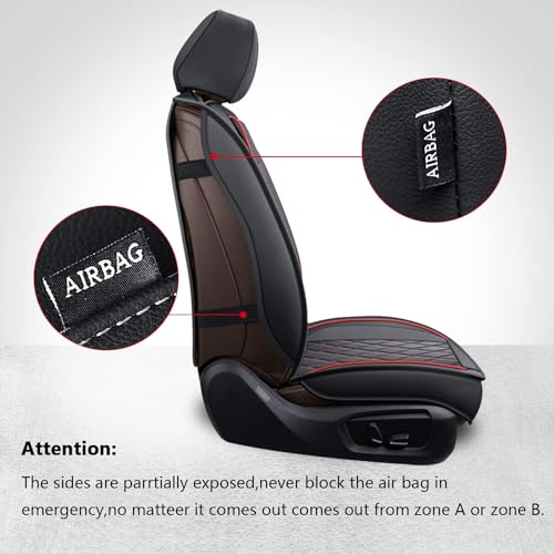 Front Ram Seat Cover for 2009 (Black And Red / Front (2PCS))