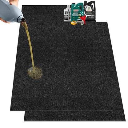 36" x 60" Oil Drip Mat for Garage Driveway (3' x 5' (2pcs))