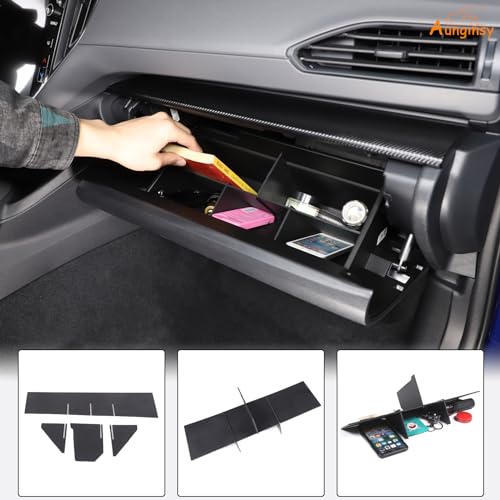 Car Glove Box Organizer Divider Compatible with Subaru Crosstrek 2024