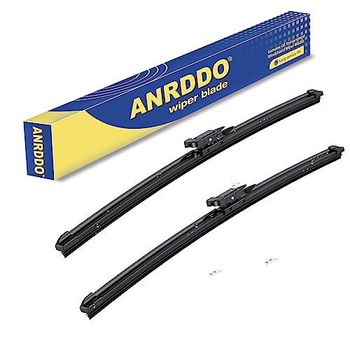 Front Wiper Blade 24"22" Replacement for Volvo V70 XC70 XC90 S80 S60 (Pinch Tab 22"/24")